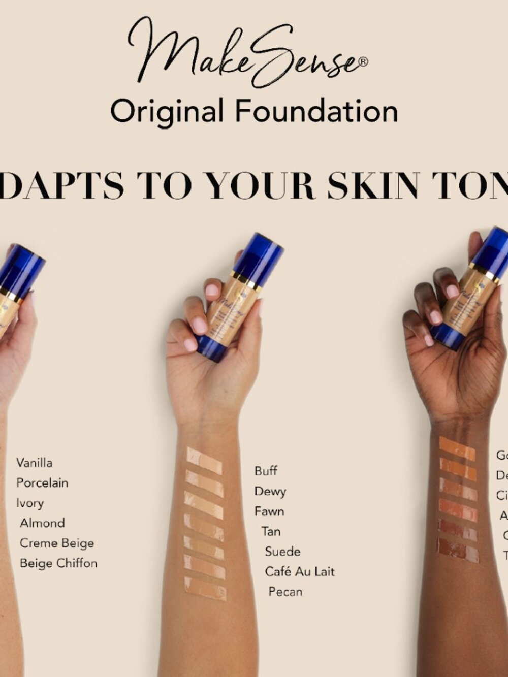 Almond MakeSense Original Foundation - Picture 6 of 7